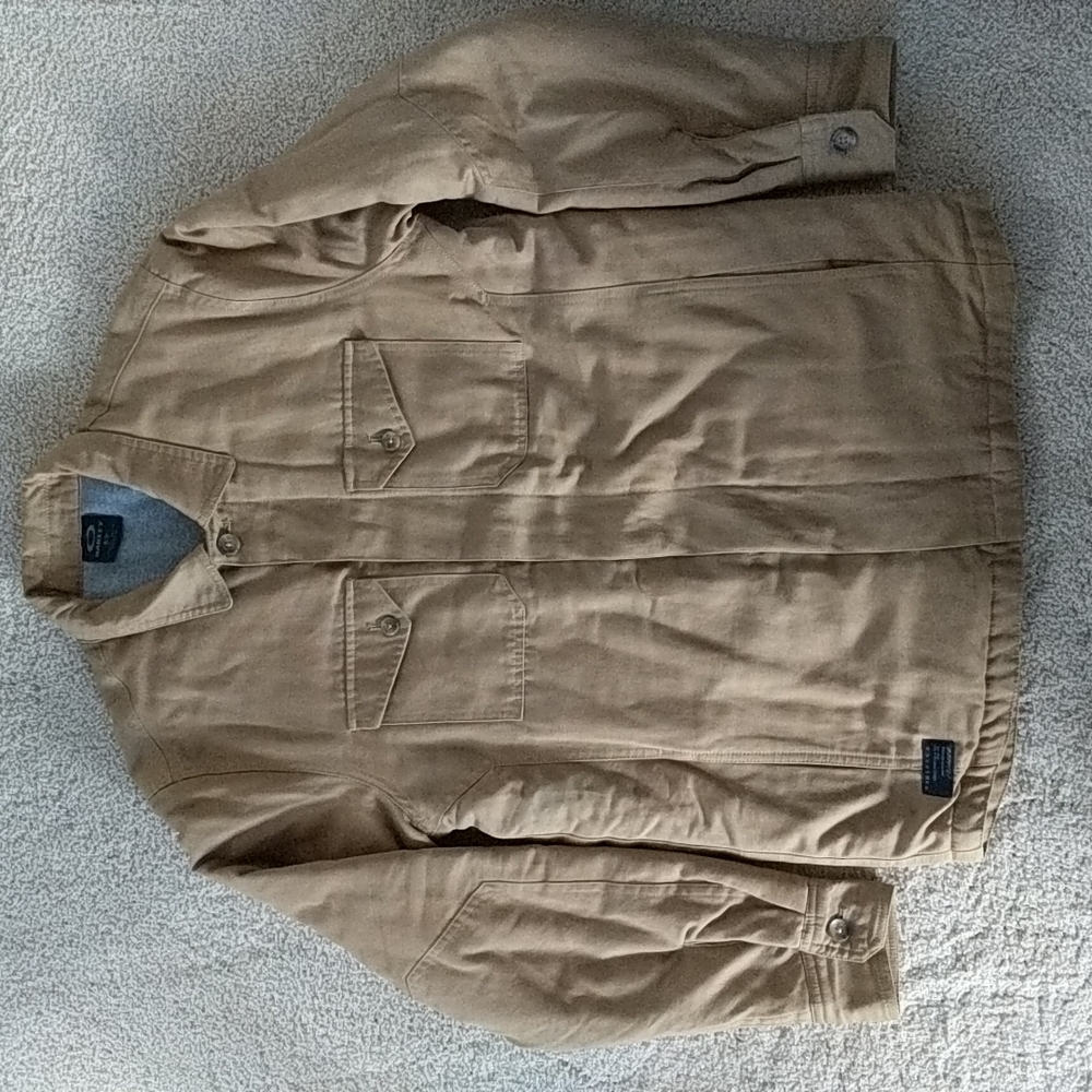 Oakley khaki shirt jacket size Small
